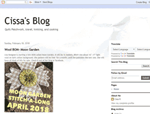 Tablet Screenshot of cissasblog.blogspot.com