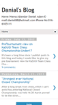Mobile Screenshot of danial-chess.blogspot.com
