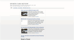 Desktop Screenshot of esportscars.blogspot.com