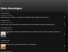Tablet Screenshot of diarioneurologico.blogspot.com