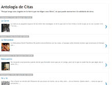 Tablet Screenshot of citasdelacasa.blogspot.com