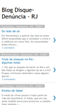 Mobile Screenshot of disquedenuncia.blogspot.com