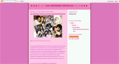 Desktop Screenshot of las-mejores-novelas.blogspot.com