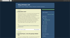 Desktop Screenshot of johnsoax.blogspot.com