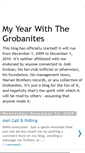 Mobile Screenshot of myyearwiththegrobanites.blogspot.com