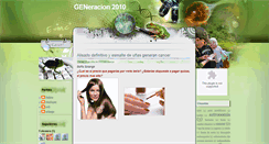 Desktop Screenshot of generacion-2010.blogspot.com