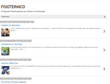 Tablet Screenshot of fisiotermico.blogspot.com