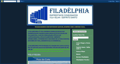 Desktop Screenshot of filadelphiaespiritosanto.blogspot.com