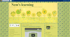 Desktop Screenshot of nemlearning.blogspot.com