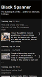 Mobile Screenshot of blackspanner.blogspot.com
