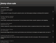 Tablet Screenshot of jimmy-choo-sale-jimmy-choo-sale.blogspot.com