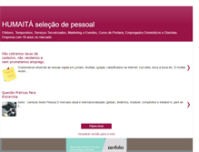 Tablet Screenshot of empregoshumaita.blogspot.com
