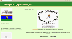 Desktop Screenshot of despacicoquenollego.blogspot.com