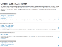 Tablet Screenshot of citizensjustice.blogspot.com