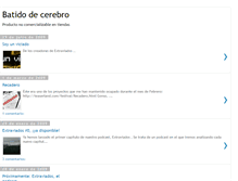 Tablet Screenshot of batidodecerebro.blogspot.com