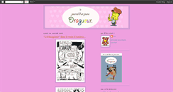 Desktop Screenshot of lejournaldunjeunedragueur.blogspot.com