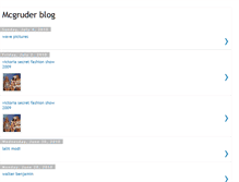 Tablet Screenshot of mcgruderlfdawson.blogspot.com