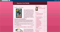 Desktop Screenshot of engl3722departurefromreality.blogspot.com