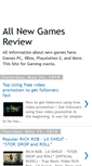 Mobile Screenshot of games-review.blogspot.com