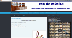 Desktop Screenshot of esodemusica.blogspot.com