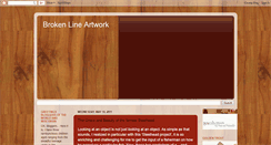 Desktop Screenshot of brokenlineartwork.blogspot.com