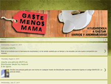 Tablet Screenshot of gastemenosmama.blogspot.com