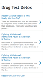 Mobile Screenshot of drug-test-detox.blogspot.com