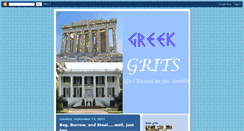 Desktop Screenshot of greekgrits.blogspot.com