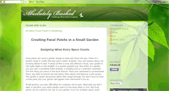 Desktop Screenshot of absolutelybushedlandscaping.blogspot.com