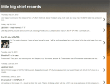 Tablet Screenshot of littlebigchiefrecords.blogspot.com