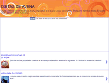 Tablet Screenshot of dietasdeavena.blogspot.com