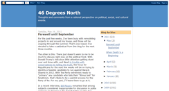 Desktop Screenshot of 46degreesnorth.blogspot.com