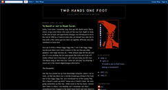Desktop Screenshot of 2hands1foot.blogspot.com