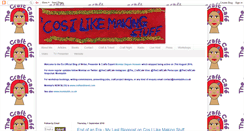 Desktop Screenshot of cosilikemakingstuff.blogspot.com