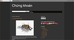 Desktop Screenshot of chungkhoanvnd.blogspot.com