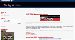 Desktop Screenshot of dxapplication.blogspot.com