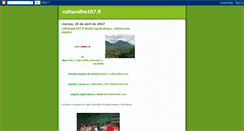 Desktop Screenshot of culturalfm.blogspot.com