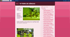 Desktop Screenshot of 14feiradecincias.blogspot.com