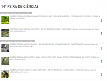 Tablet Screenshot of 14feiradecincias.blogspot.com