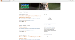 Desktop Screenshot of naturecanadablog.blogspot.com