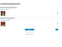Tablet Screenshot of hotactressespictures.blogspot.com
