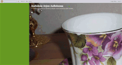 Desktop Screenshot of ajatuksiaarjenaallokossa.blogspot.com