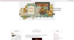 Desktop Screenshot of joy-purttypaperz.blogspot.com