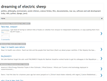 Tablet Screenshot of electricsheep.blogspot.com