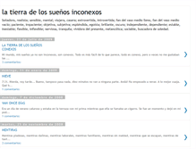 Tablet Screenshot of latierradelossuegnosinconexos.blogspot.com