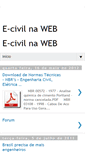 Mobile Screenshot of ecivilnaweb.blogspot.com