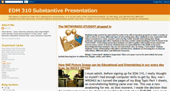 Desktop Screenshot of edm310substansivepresentation.blogspot.com