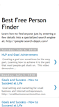 Mobile Screenshot of bestfreepeoplefindersite.blogspot.com