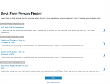 Tablet Screenshot of bestfreepeoplefindersite.blogspot.com