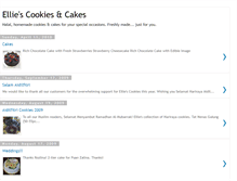 Tablet Screenshot of ellies-cookiescakes.blogspot.com